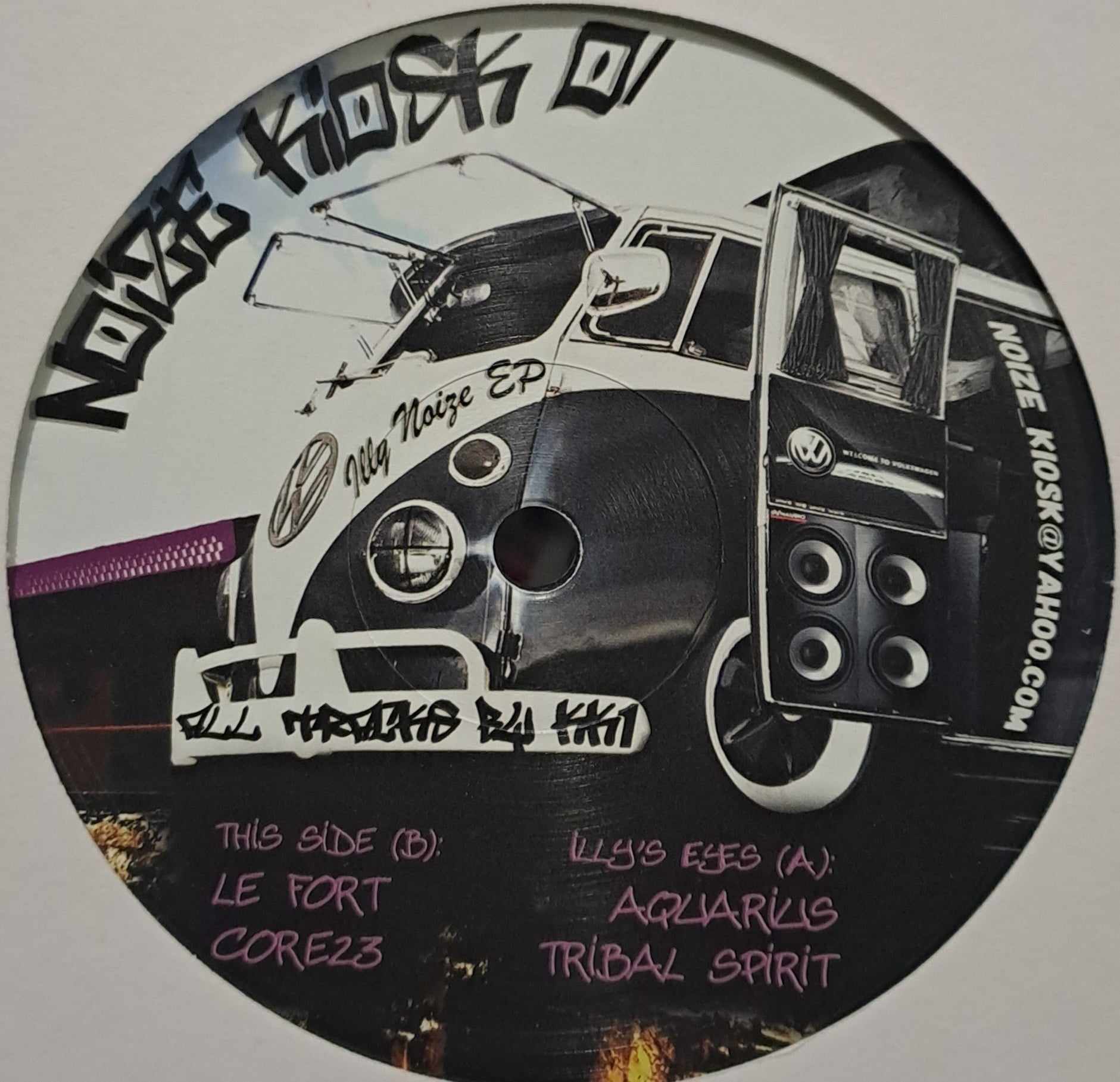 Noize Kiosk 01 RP - vinyle freetekno